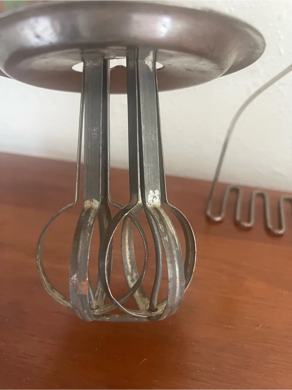 Vintage Green Hand Mixer and Potato Masher Set